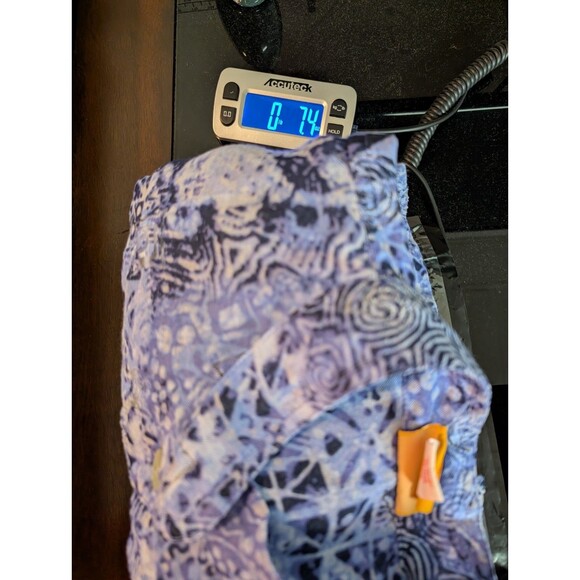 Ruby Rd Womens Top Button Up Collared Shirt Pockets Indigo Size 20W Coastal Prep - Picture 9 of 9